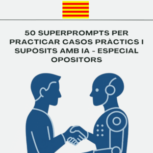 50 superprompts per practicar casos pràctics i supòsits amb IA Especial Opositors